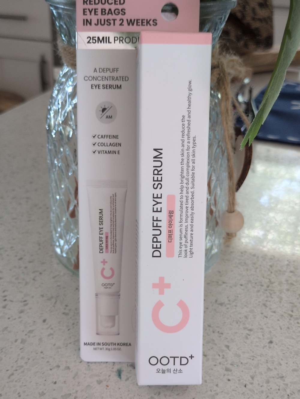 C+ Depuff Eye Serum - Made In Korea OOTD
